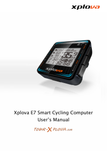 Manual Xplova E7 Cycling Computer