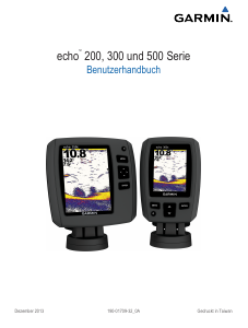 Bedienungsanleitung Garmin echo 201c Fischfinder