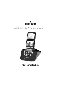 Mode d’emploi Alcatel Versatis 620 Téléphone sans fil