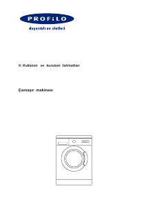 Kullanım kılavuzu Profilo CM1220HGTR Çamaşır makinesi