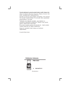 Kullanım kılavuzu Profilo FRM5000 Solo fırın
