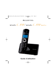 Mode d’emploi Alcatel Versatis C350 Téléphone sans fil