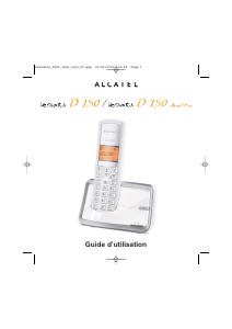 Mode d’emploi Alcatel Versatis D150 Téléphone sans fil