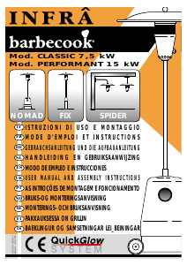 Handleiding Barbecook Infra Fix Classic Terrasverwarmer