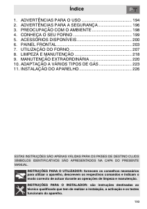 Manual Smeg SC341GXD8 Forno
