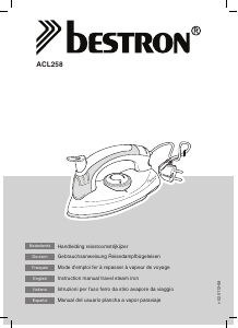 Manuale Bestron ACL258 Ferro da stiro