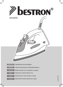 Manual de uso Bestron AEA6088 Plancha