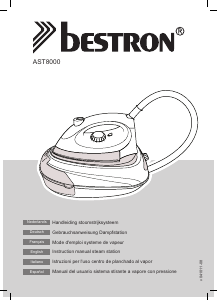 Manual de uso Bestron AST8000 Plancha