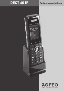 Bedienungsanleitung AGFEO DECT 60 IP Schnurlose telefon