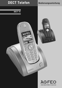 Bedienungsanleitung AGFEO DECT 15 Schnurlose telefon