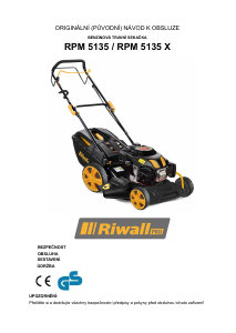 Manuál Riwall RPM 5135 X Travní sekačka