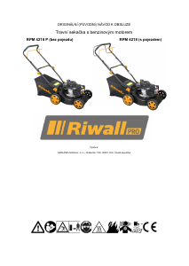 Instrukcja Riwall RPM 4218 Kosiarka