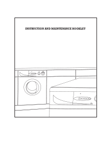 Manual Brandt WBF1114U Washing Machine