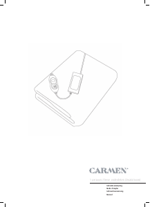 Manual Carmen EB1700LV Electric Blanket