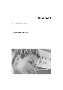Brugsanvisning Brandt VE600XE1 Opvaskemaskine