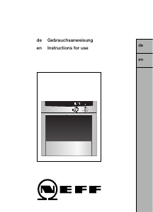 Bruksanvisning Neff B1831N3 Ugn