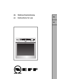 Bedienungsanleitung Neff B1693N2 Backofen