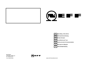 Manual Neff T62S26S0 Placa