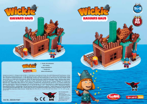 Handleiding PlayBIG Bloxx set 800057067 Wickie Halvar's huis