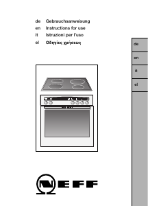 Manual Neff E1521S2 Range