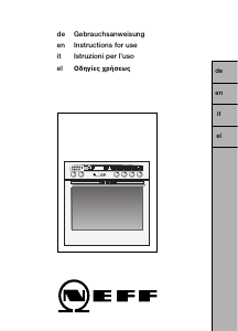 Manuale Neff E1573N2 Cucina