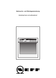 Bedienungsanleitung Neff E1951N2 Herd