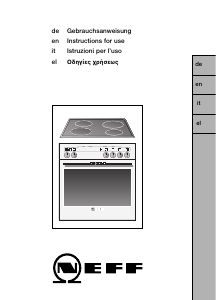 Manuale Neff E1431A2 Cucina