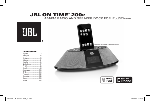 Handleiding JBL On Time 200P Speakerdock