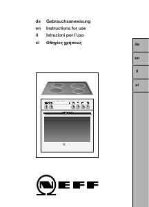 Manuale Neff E1431J2 Cucina
