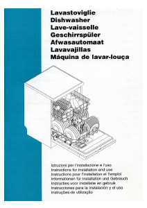 Manual Smeg LS52XA Dishwasher