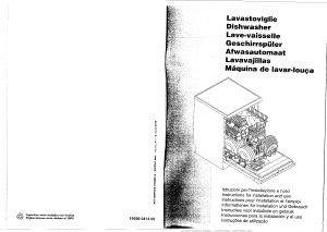 Handleiding Smeg LSE80.1X Vaatwasser