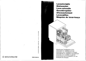 Manuale Smeg LSE80X Lavastoviglie