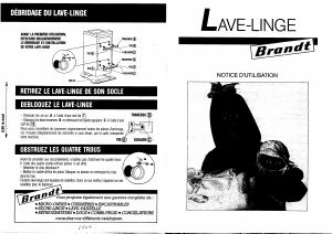 Mode d’emploi Brandt LMD66N Lave-linge