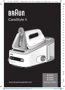 Manual Braun IS 5042 CareStyle 5 Ferro