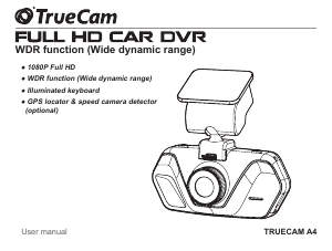 Manual TrueCam A4 Action Camera