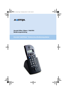 Bedienungsanleitung Aastra Ascotel Office 155pro Schnurlose telefon