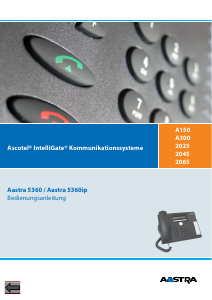 Bedienungsanleitung Aastra 5360ip IP-telefon