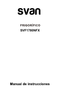 Manual Svan SVF1780NFX Fridge-Freezer