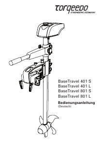 Bedienungsanleitung Torqeedo BaseTravel 401 L Aussenborder