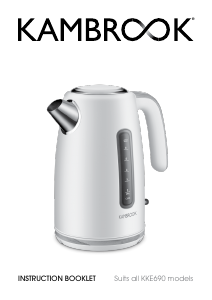 Manual Kambrook KKE690MTW Scandi Chic Kettle