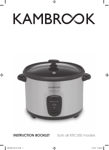 Manual Kambrook KRC350 Rice Cooker