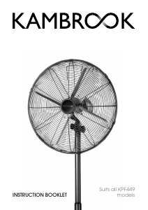 Manual Kambrook KPF449GUN Fan