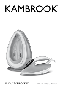 Bruksanvisning Kambrook KSS600 Handhållen steamer