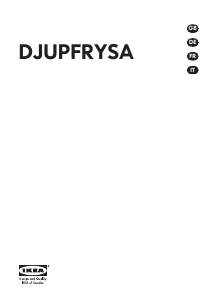 Manuale IKEA DJUPFRYSA Congelatore