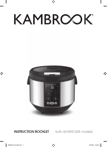 Manual Kambrook KMC655 Health Steam Multi Cooker
