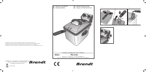 Manual Brandt FRI-2100E Deep Fryer