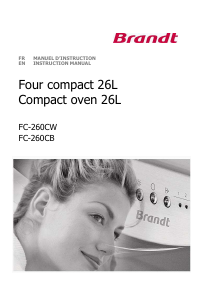 Mode d’emploi Brandt FC-260CB Four