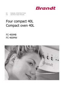 Manual Brandt FC-400MB Oven