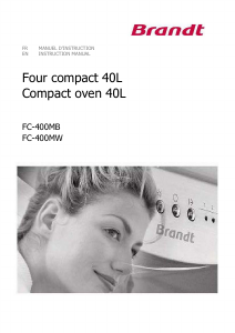 Manual Brandt FC-400MW Oven
