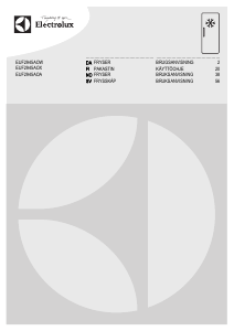 Brugsanvisning Electrolux EUF2945AOA Fryser